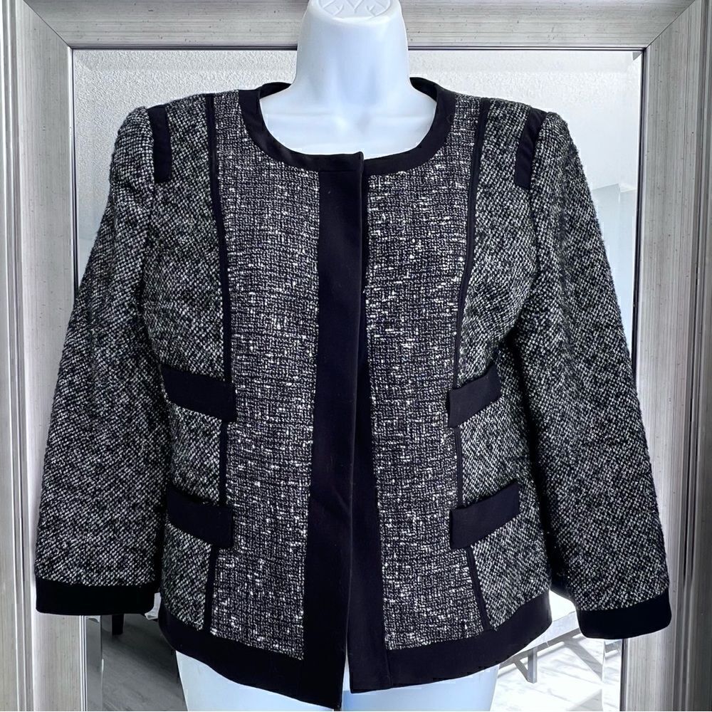 NARCISO RODRÍGUEZ Tweed Jacket Size S.